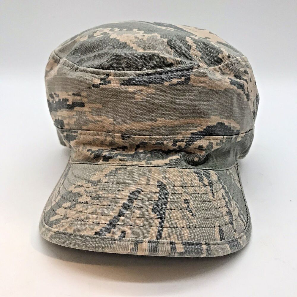US Air Force Utility Cap Unisex 7 3/8 Ripstop Digital Camouflage Military Hat